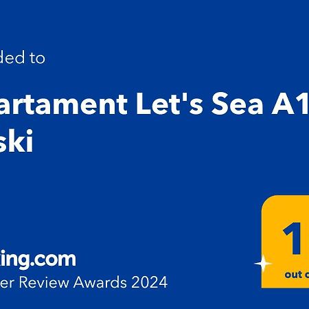 Apartament Let'S Sea A19 Gaski Eksteriør bilde